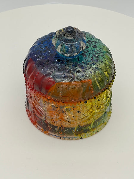 Resin Trinket Box- Crown Style