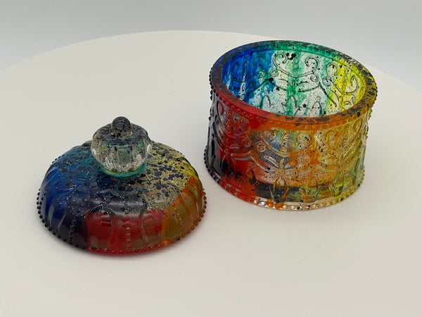 Resin Trinket Box- Crown Style