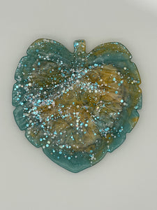 Resin Leaf Dish- Large