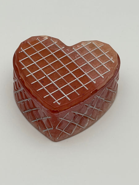 Resin Heart Box