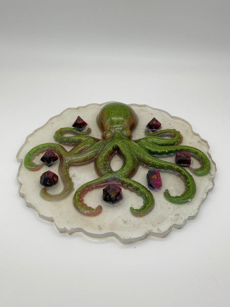 Resin Hanging Octopus Plaque