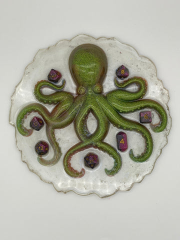 Resin Hanging Octopus Plaque