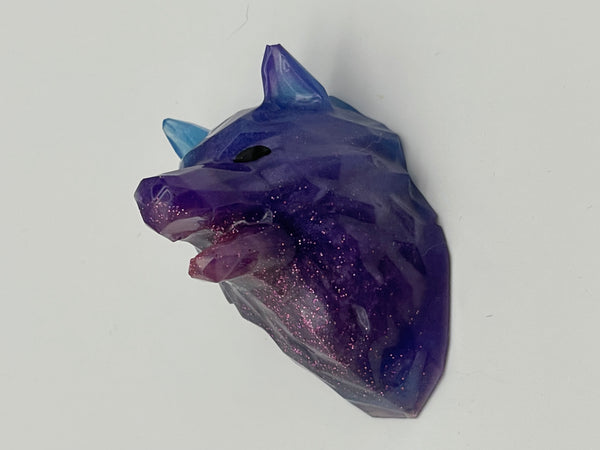 Resin Paperweight- Wolf Head