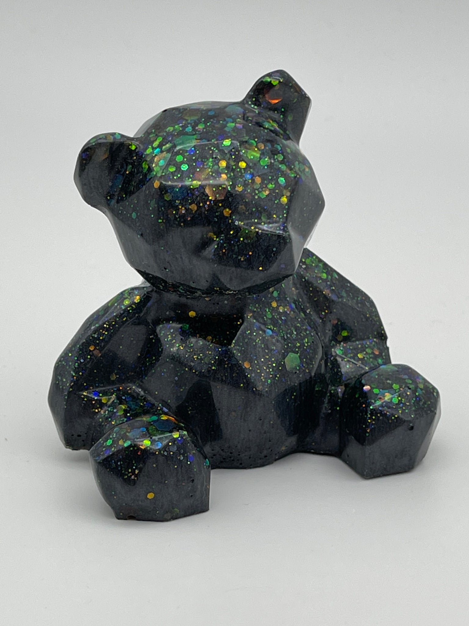 Resin Figurine - Faceted Bear