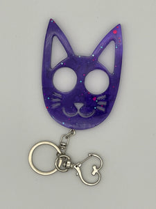 Resin Cat Keychain