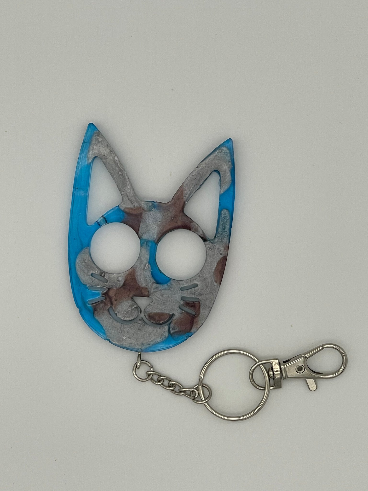 Resin Cat Keychain