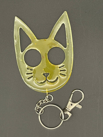 Resin Cat Keychain