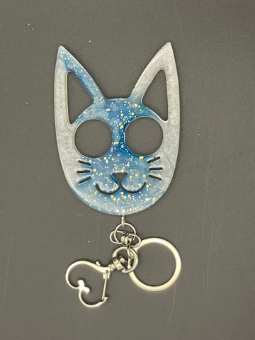 Resin Cat Keychain