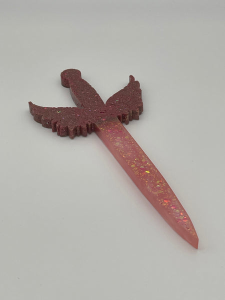 Resin Art Dagger (has minor defects)