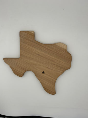 Texas Pecan Blank Plaque (Unfinished)