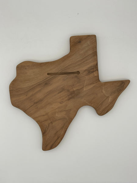 Texas Pecan Blank Plaque (Unfinished)