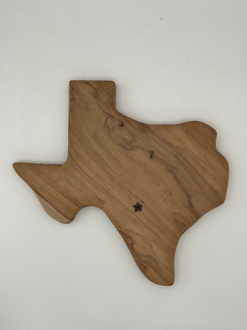 Texas Pecan Blank Plaque (Unfinished)