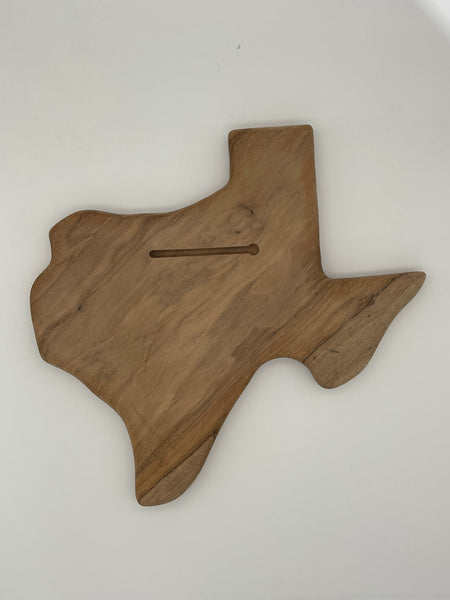 Texas Pecan Blank Plaque (Unfinished)