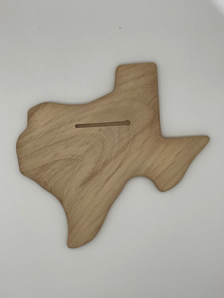 Texas Pecan Blank Plaque (Unfinished)