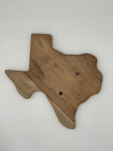 Texas Pecan Blank Plaque (Unfinished)