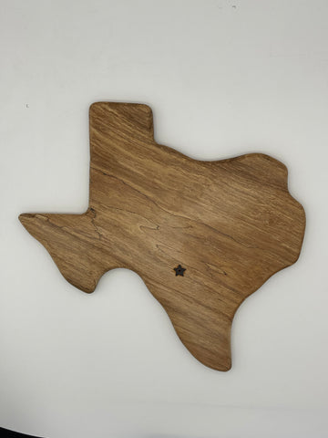 Texas Pecan Blank Plaque (Unfinished)