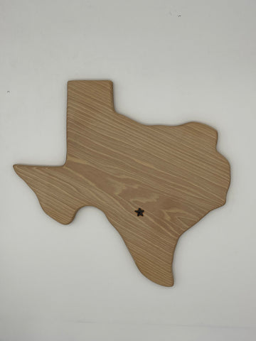 Texas Pecan Blank Plaque (Unfinished)