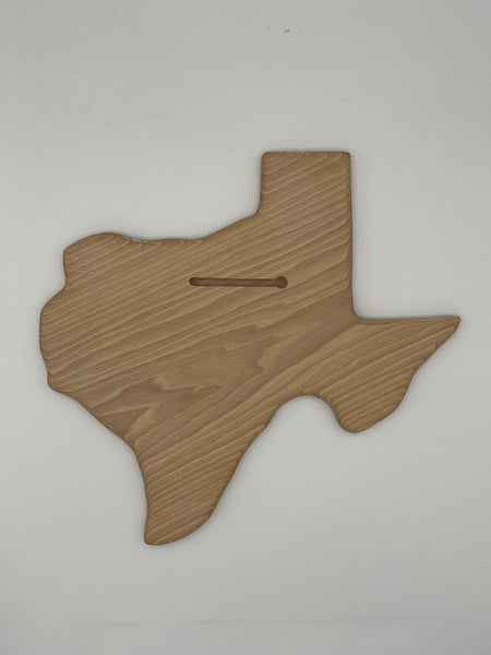 Texas Pecan Blank Plaque (Unfinished)