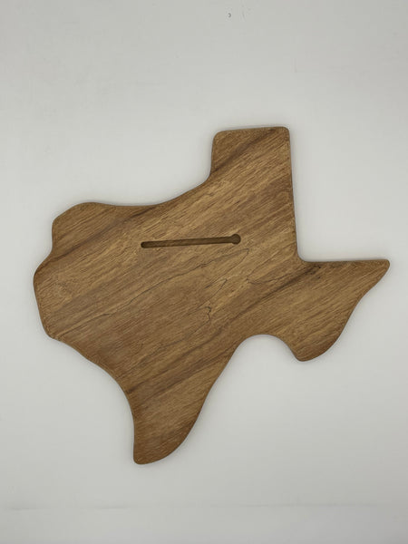 Texas Pecan Blank Plaque (Unfinished)