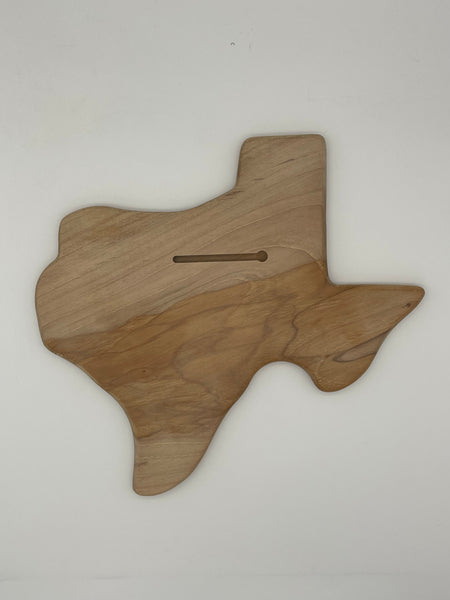 Texas Pecan Blank Plaque (Unfinished)