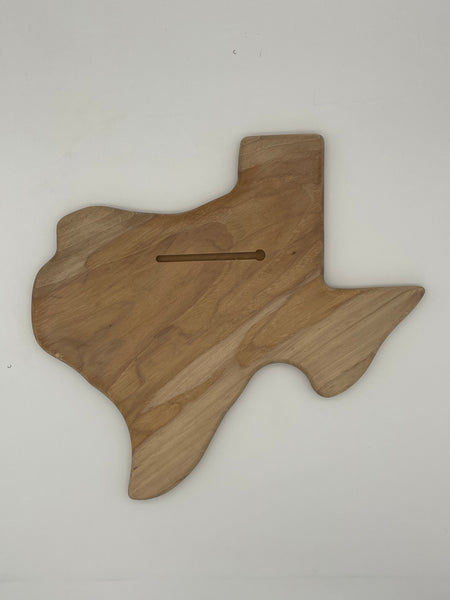 Texas Pecan Blank Plaque (Unfinished)