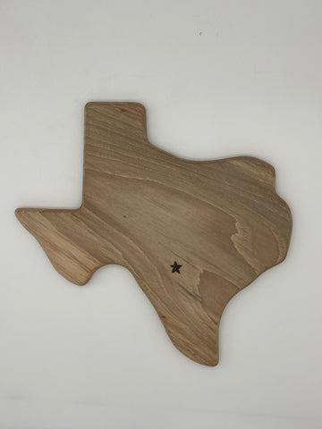 Texas Pecan Blank Plaque (Unfinished)