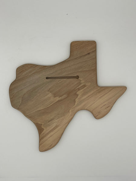 Texas Pecan Blank Plaque (Unfinished)