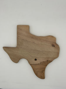 Texas Pecan Blank Plaque (Unfinished)