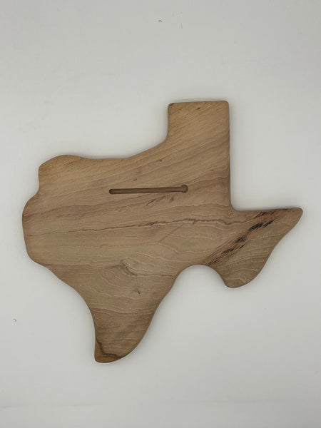 Texas Pecan Blank Plaque (Unfinished)