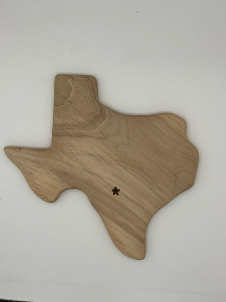 Texas Pecan Blank Plaque (Unfinished)