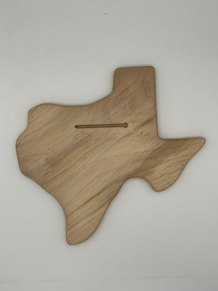 Texas Pecan Blank Plaque (Unfinished)