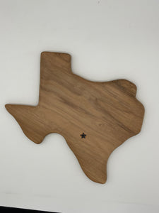 Texas Pecan Blank Plaque (Unfinished)