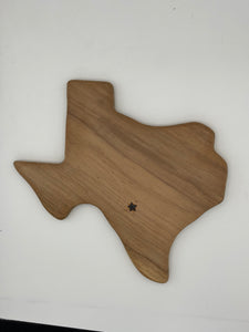 Texas Pecan Blank Plaque (Unfinished)