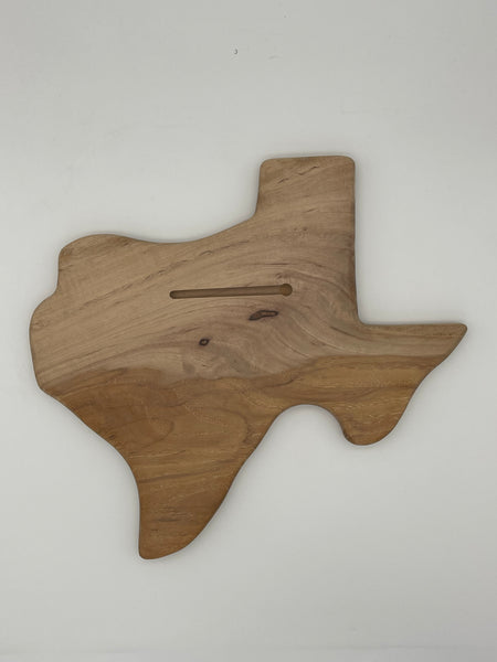 Texas Pecan Blank Plaque (Unfinished)